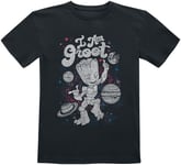 Guardians Of The Galaxy Kids - Celestial Groot T-Shirt black