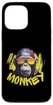 iPhone 13 Pro Max Angry Monkey King Gorilla Face Funny Graphic Men Women Kids Case