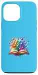 Coque pour iPhone 13 Pro Max Couleur de livres Art Livre Lecteur Cadeaux Lecteur Auteur