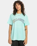 Quiksilver Femme Mahalo T shirt, Pure Aqua, XS EU