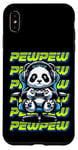 Coque pour iPhone XS Max Graphique de jeu vidéo Panda Pew pour hommes, garçons, femmes, enfants