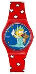 Swatch SO28Z120 x The Simpsons LITTLE LADY LIBERTY (34mm) Watch