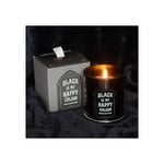 Gothic 'Black is My Happy Colour' Opium Scented Candle | Home Fragrance | Gift