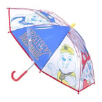 CERDÁ LIFE'S LITTLE MOMENTS - Parapluie Transparent Garçon de la Pat Patrouille - Ouverture Manuelle avec Mécanisme Anti-Vent et Protection aux Baleines pour Plus de Sécurité - Licence Officielle