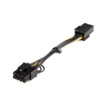 Startech Pci Express 6 Pin To 8 Pin Power Adapter Cable