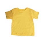 Bella + Canvas Baby Crew Neck T-shirt 6-12 månader Gul Yellow 6-12 Months