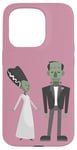 iPhone 15 Pro happy valentines bride frankenstein monster creepy spooky Case