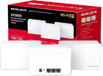 Mercusys AX3000 Mesh WiFi, Whole Home Mesh WiFi Extender Booster Covers up to 6