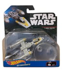 Star Wars Hot Wheels Y-Wing Fighter Gold Leader Brand New and Sealed