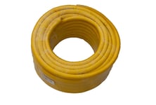 YELLOW GARDEN TOOL HOSE PIPE REINFORCED PRO ANTI KINK LENGTH 20M 12MM Y20