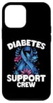 Coque pour iPhone 12 mini Diabetes Support Crew Month Ribbon Type1 T1D Type 2 T2D Mom