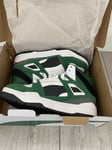 PUMA Slipstream Heritage Hi Trainers, Jnr White/Vine UK Size 4.5