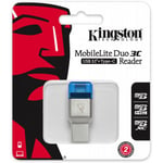 Kingston MobileLite Duo 3C microSD-kortläsare