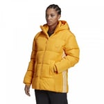 adidas Originals Womens Down Puffer Jacket - Active Gold / 10