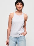 Superdry Orange Label Essential Tank Top, Ice Marl