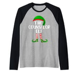 Matching Family Group The Counselor Elf Christmas Raglan Baseball Tee