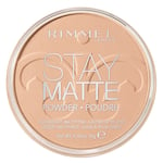 Rimmel London Stay Matte Pressed Face Powder #005 Silky Beige 14g