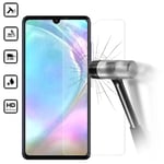 Huawei P30 skärmskydd 9H passar skal fodral hörlurar - Transparent Huawei P30