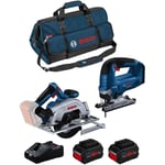 Kit BK2023BAG (gks 18V-57-2 gst 18V-125 b 2 x 8,0 Ah ProCORE GAL18V-160 hdbag) - Bosch