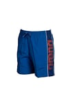 ARENA Boys' Beach Boxer Graphic Short de Plage Garçon, Atlantic-Navy-White, 8-9 Ans