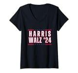 Womens Harris Walz 2024, Kamala Harris For President Shirt For Men V-Neck T-Shirt