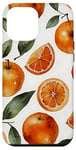 Coque pour iPhone 14 Plus Watercolor Orange Citrus Fruit Artistic Fresh Vibrant