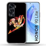 Coque Renforcée pour Honor 90 Lite 5G Manga Fairy Tail Logo Noir