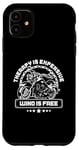 Coque pour iPhone 11 Therapy Is Cher Wind Is Free Moto Bike Rider