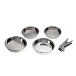 LotusGrill Casseroles Set Pan-Set 5 Tlg Accessoire Grill Pan