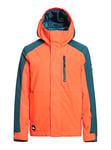 Quiksilver Mission Block - Veste de Snow Technique pour Garçon 4-16