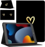 Tablet Coque Pour Apple Ipad 9.7 2018/2017 9.7"" Cuir Ultra Fin Pu En Silicone Housse Avec Fonction De Support Anti-Chute Cover De Protection Mignon Motif Marmor-Aimer