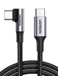 UGREEN USB C to USB C Cable 100W USB C Fast Charger Cable Compatible with MacBook Pro/Air 2022, iPad Pro 2022, iPhone 16/15 Pro Max, Galaxy S24 S23 Ultra, Pixel 8 7 Pro, HP Dell XPS (0.5M)