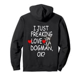 Dogman Cryptid Cryptozoology Dogman Pullover Hoodie