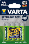 5716 4 ACCU AA R6 1.2V 2.6A NIMH - PILE RECHARGEABLE VARTA