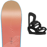 NITRO Pack snowboard Nitro Alternator X Volcom 25 + Fixations Homme Multicolore taille 160 2025