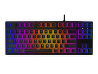 Krux Atax Pro Rgb, Kabel, Usb, Mekaniska Tangentbrytare, Qwerty, Rgb Led, Svart