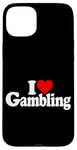 Coque pour iPhone 15 Plus I LOVE HEART GAMBLING CASINOS PARIS TRADING LAS VEGAS