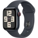 Apple Watch Se Gps+cellular 40mm Sportarmband Svart S-M