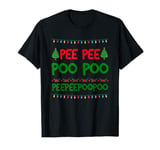 Pee Pee Poo Poo Ugly Christmas Sweater Funny T-Shirt