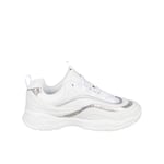 Fila Ray F Womens White Trainers Leather - Size UK 3