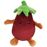 Cijep - Peluche fruity's bean bag Aubergine - Hauteur 9 cm