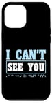 Coque pour iPhone 12 Pro Max I Can't See You Braille Alphabet Braille Langue Braille