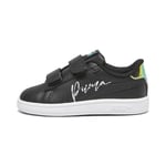 PUMA Baskets PUMA SMASH 3.0 L CRYSTAL WINGS V INF pour femme EUR : 25 / UK : 8 - Noir