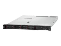 Lenovo ThinkSystem SR630 7X02 - Serveur - Montable sur rack - 1U - 2 voies - 1 x Xeon Silver 4208 / 2.1 GHz - RAM 16 Go - SAS - hot-swap 2.5" baie(s) - aucun disque dur - Matrox G200 - Aucun SE fourni - moniteur : aucun