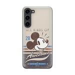 ERT GROUP Coque de téléphone Portable pour Samsung S23 Original et sous Licence Officielle Disney Motif Mickey 009 Parfaitement adapté à la Forme du téléphone Portable, Coque en TPU