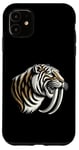 Coque pour iPhone 11 Sabertooth Puissant Rugissement Épique