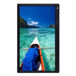 L.BAN Photo Frame 15.6 inch digital electronic photo album HD 1920×1080 resolution, 178° full viewing angle IPS screen, HDMI input, audio output, support SD card, U disk playback