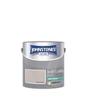 Johnstone's - Wall & Ceiling Paint - Chapel Stone - Soft Sheen Finish - Emulsion Paint - Fantastic Coverage - Easy to Apply - Dry in 1-2 Hours - 12m2 Coverage per Litre - 2.5L