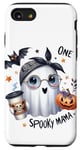 Coque pour iPhone SE (2020) / 7 / 8 Spooky Mama Ghost Halloween Boo Automne Halloween Fantôme