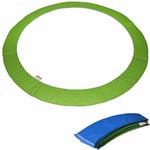 Happy Garden - Matelas de protection réversible pour trampoline Ø370cm perth - vert/bleu